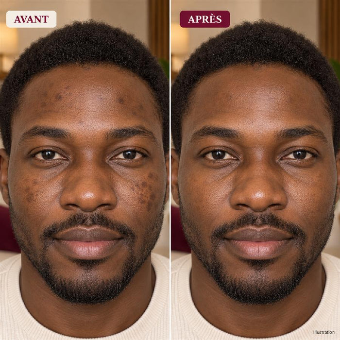 Visage avant / après 3