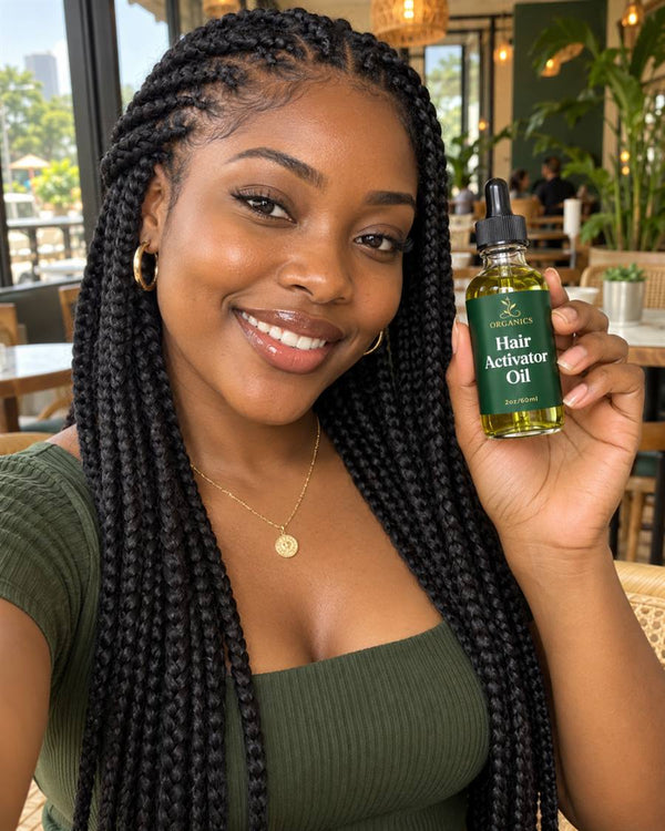 Des tresses sans tempes dégarnies
