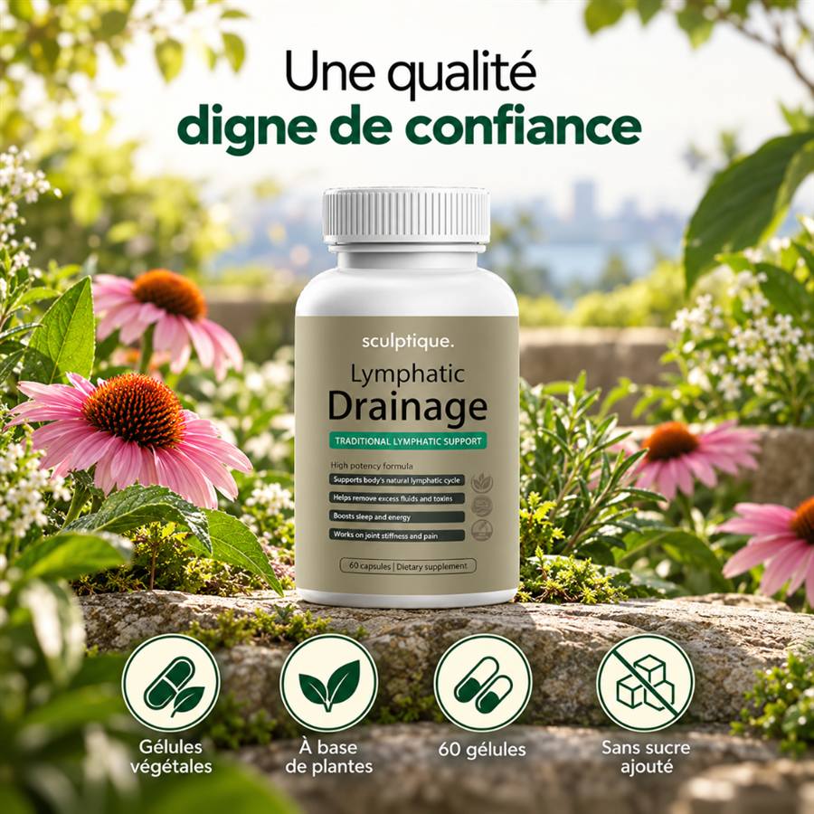 Gélules Drainage Lymphatique · Cure 60 jours